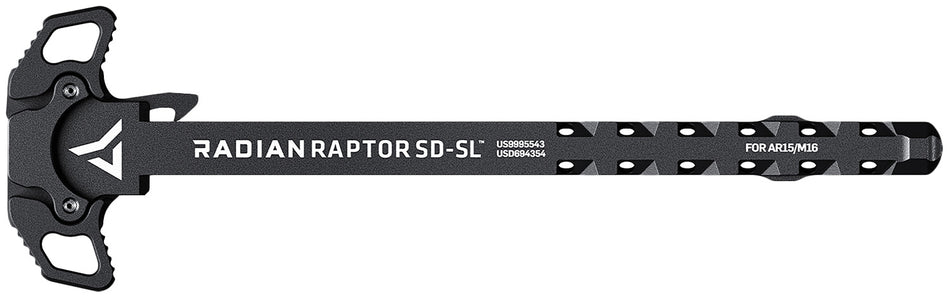 Raptor SD-SL Ambi Charging Handle Slim Line Black Suppressor Optimized AR-15/M16