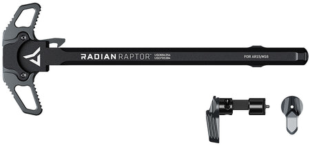 Raptor Ambi Charging Handle Talon 45/90 Safety Selector Radian Gray AR-15/M16