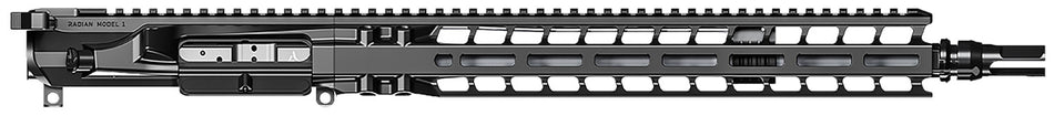 Radian R0024 Complete Upper 14.50" 223 Wylde Black Nitride BCG, Radian Black Aluminum Receiver, M-LOK