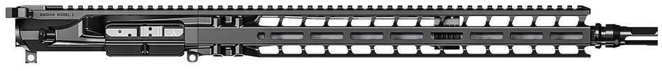 Radian R0025 Complete Upper 16" 223 Wylde Black Nitride BCG, Radian Black Aluminum Receiver, M-LOK