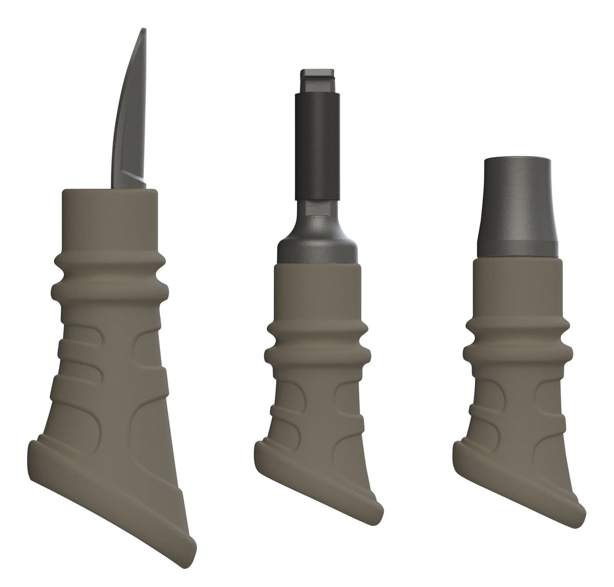 FOXPRO Furtaker Combo Tantrum, Kamikaze, and 4K9 Call Pack, Tan