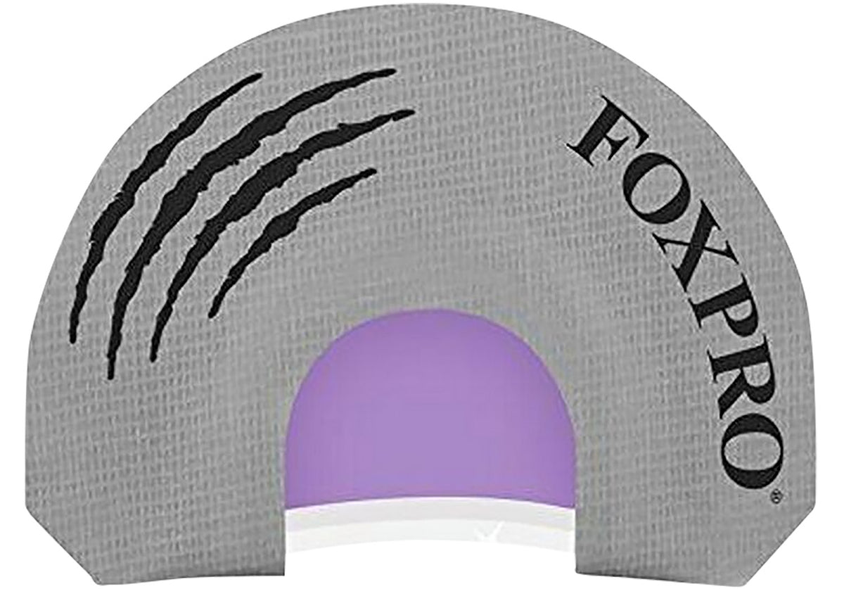 FOXPRO Raccoon Vocalization Triple Reed Mouth Call, Gray