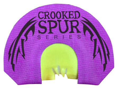Foxpro Crooked Spur Series V-Fang Diaphragm Call - Triple Reed, Turkey, Purple