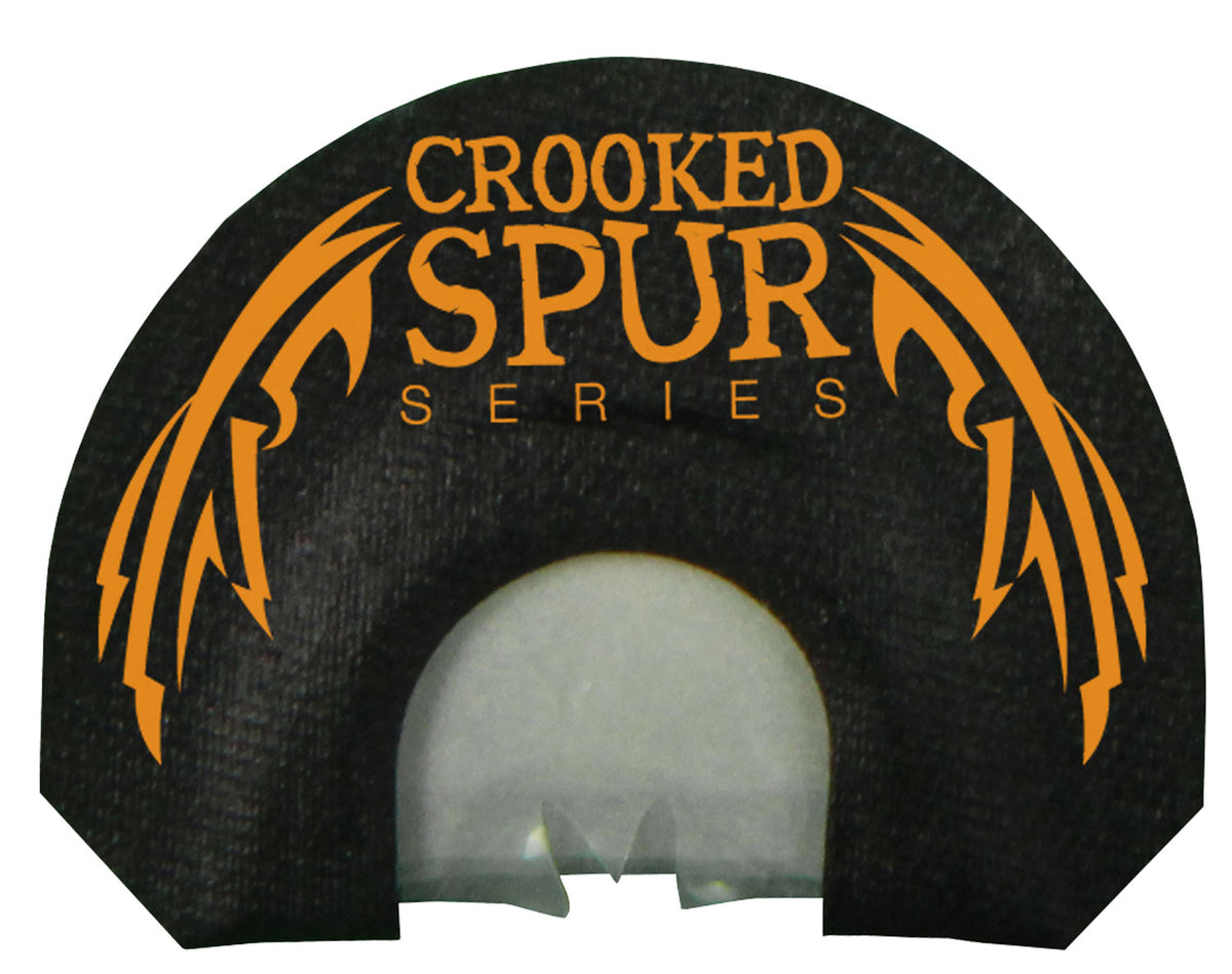 Foxpro Crooked Spur Series V-Cut Diaphragm Turkey Call - Prophylactic/Latex Reed Combo