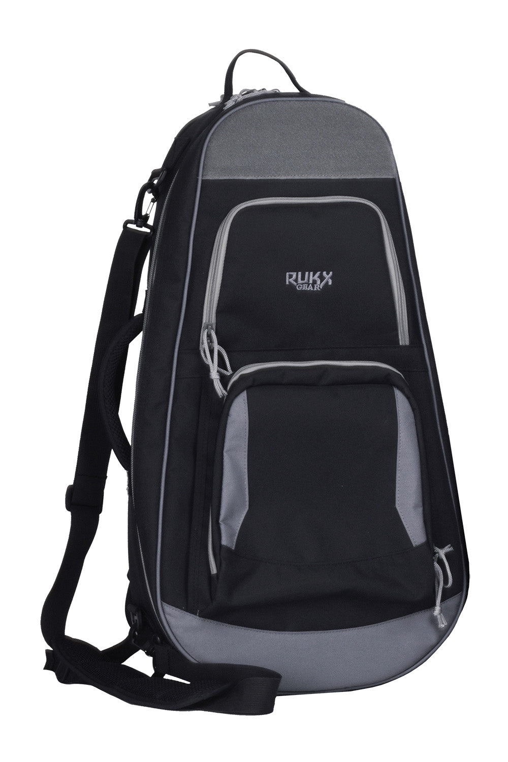 American Tactical Rukx Gear ATICTARPB Discrete AR-Pistol Backpack Black 600D Nylon Holds 2 Pistols