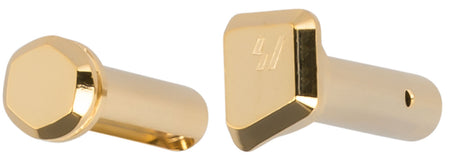 Strike Industries Precision-Machined Gold Steel Extended Takedown and Pivot Pins AR-Platform