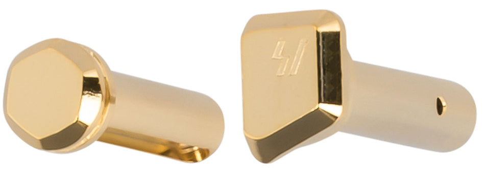 Strike Industries Precision-Machined Gold Steel Extended Takedown and Pivot Pins AR-Platform