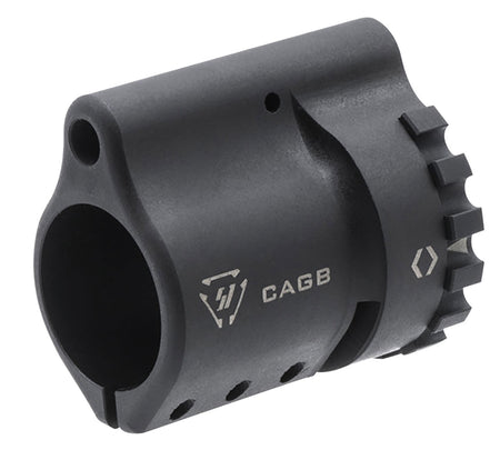 Strike Industries Black Steel Collar Adjustable Gas Block .750" Diameter AR-Platform