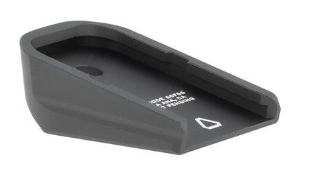 Strike Industries Aluminum Magazine Base Plate for Glock Black Anodized Aluminum
