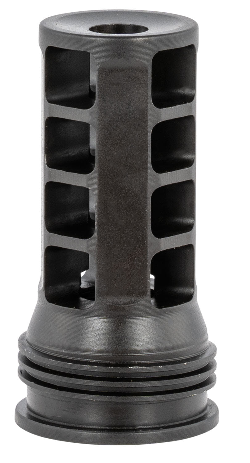 Huxwrx QD 762 Muzzle Brake Black 1/2-28 tpi 2.30" OAL 30 Caliber AR 1628