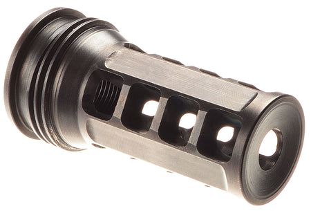 Huxwrx QD ELR Muzzle Brake Black 5/8-24 tpi 2.30" OAL 338 Caliber AR 1646