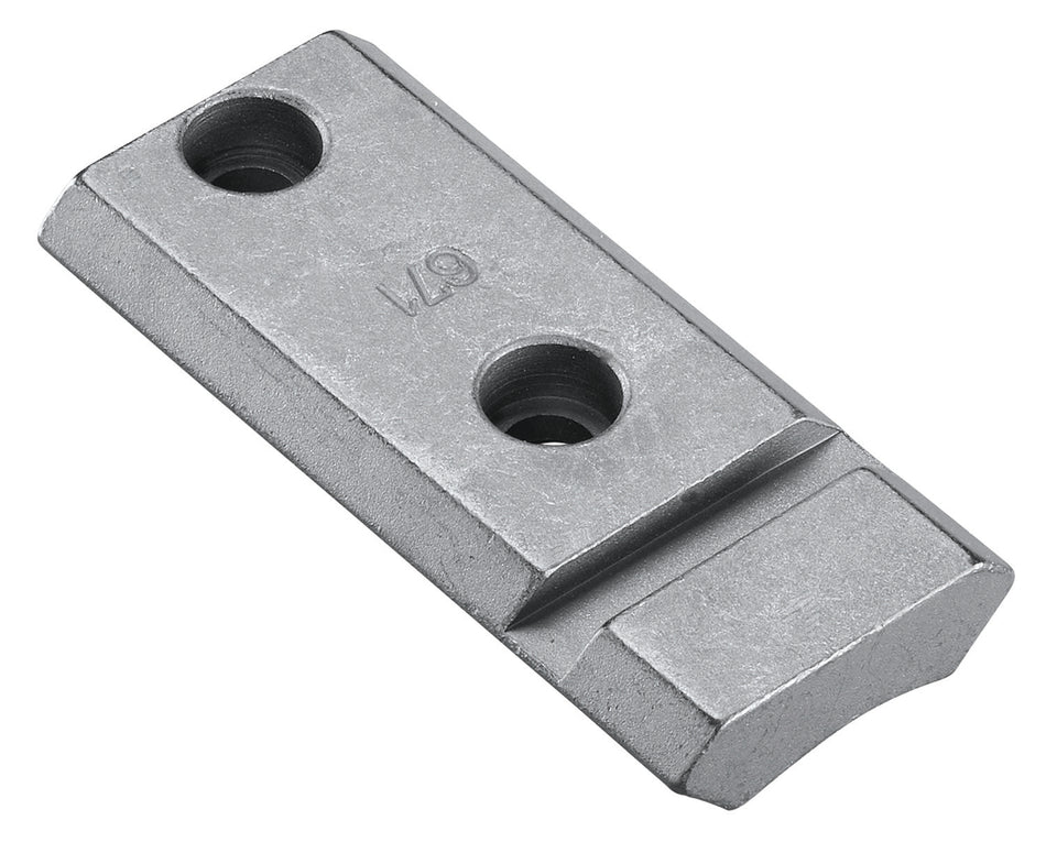 Weaver Mounts 48261 Grand Slam Top Mount Steel Base Silver Finish Savage 110