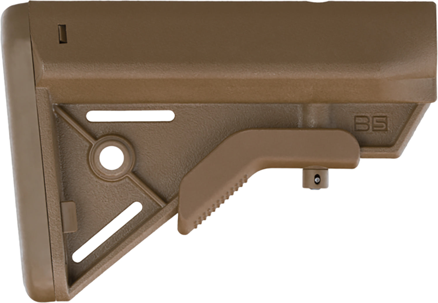 B5 Systems Bravo AR Mil-Spec Buttstock Coyote Brown Synthetic
