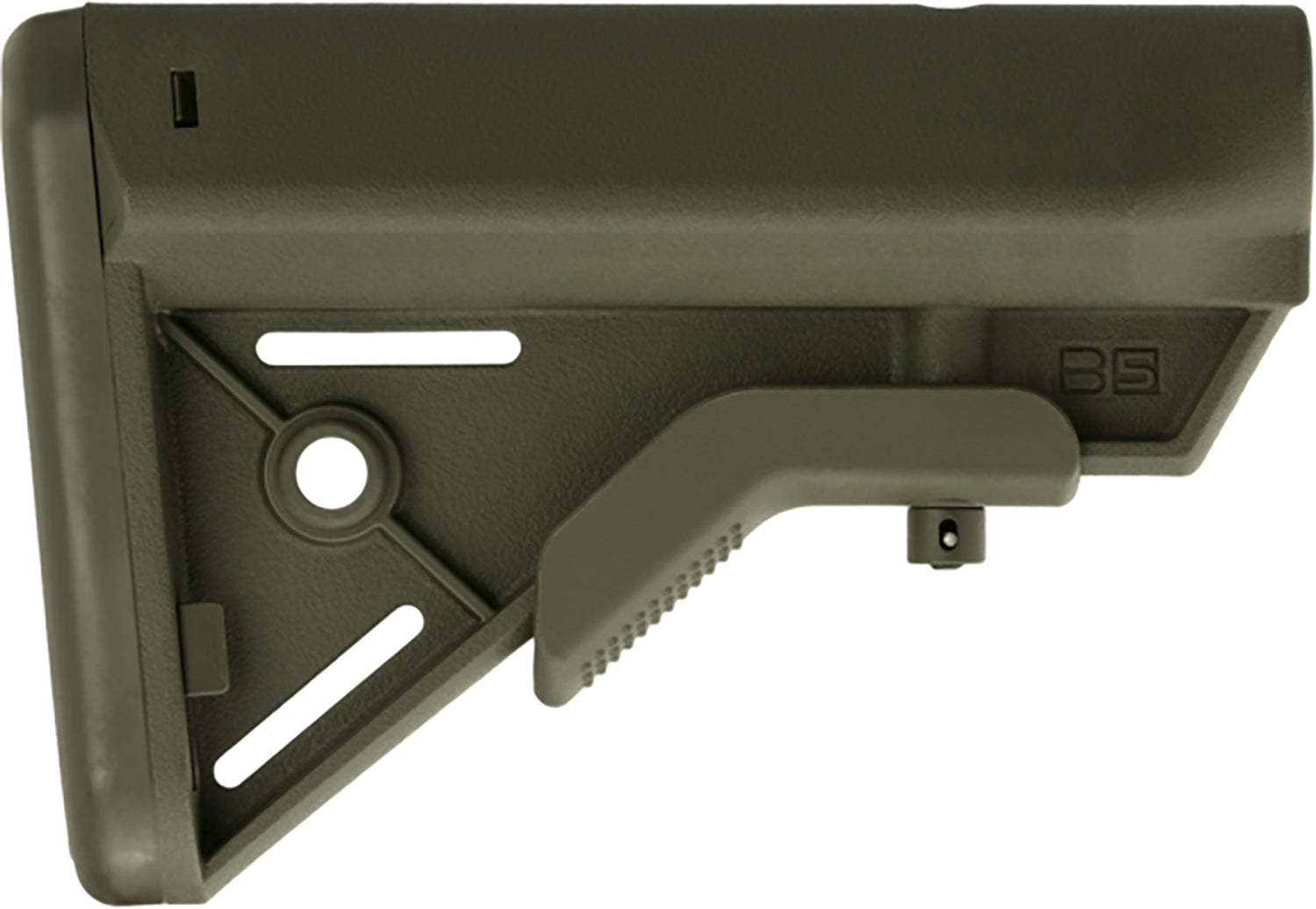 B5 Systems Bravo AR Mil-Spec Buttstock OD Green Synthetic