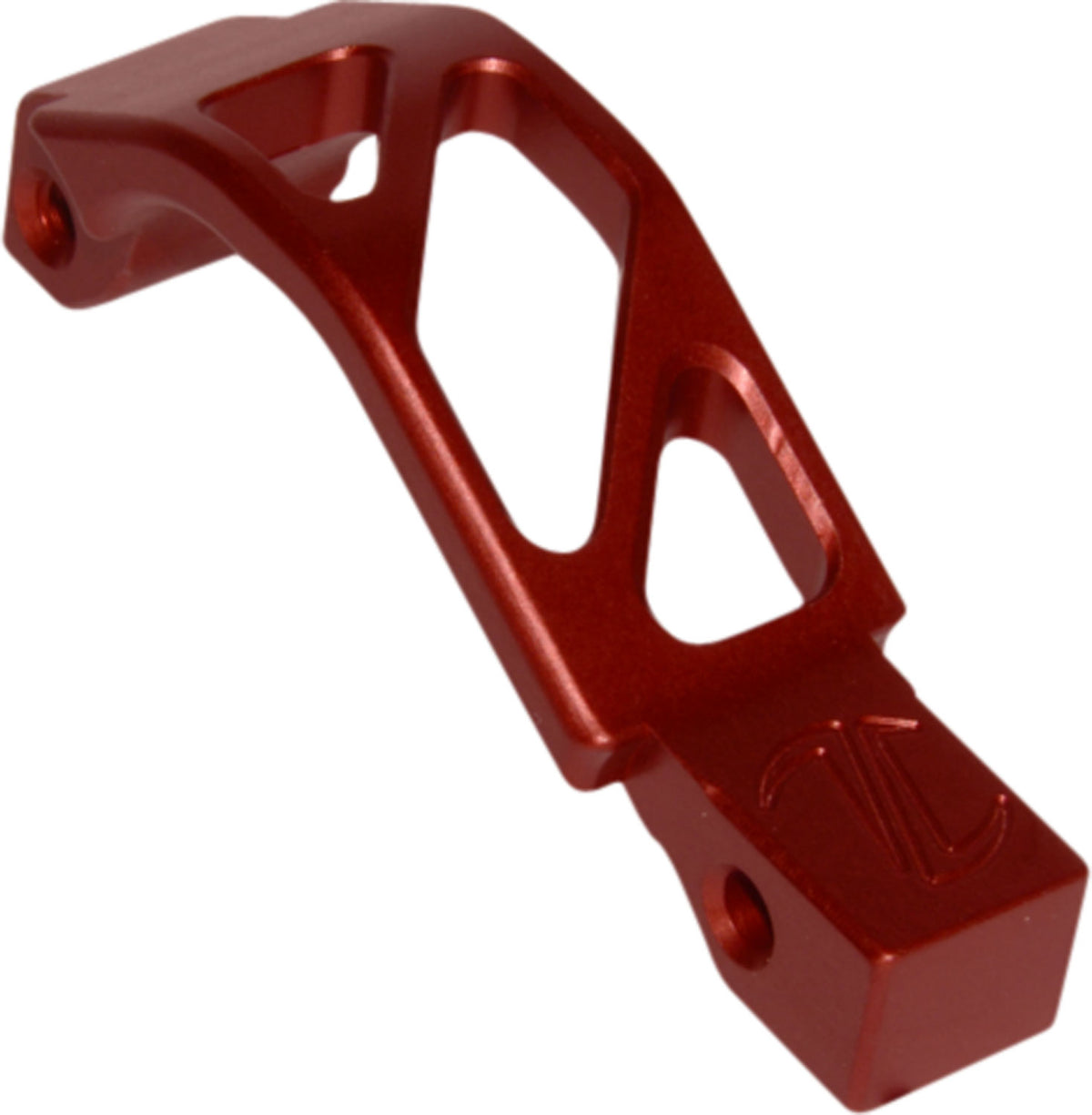 Timber Creek Outdoors Drop-In Oversized AR Trigger Guard Red Anodized Aircraft Grade Aluminum