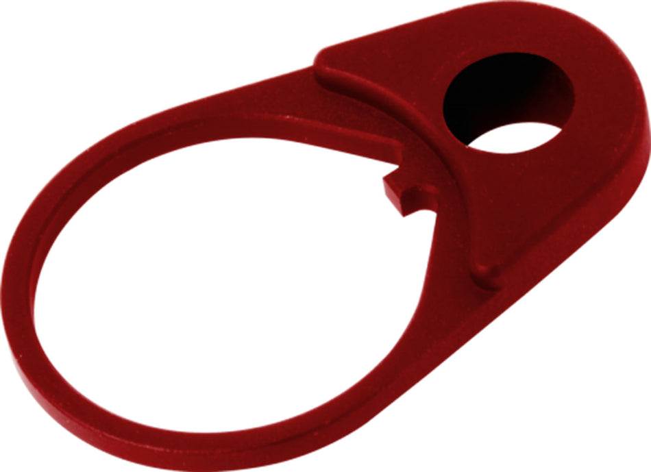 Timber Creek Outdoors Red Anodized QD End Plate Ambidextrous AR-Platform QDEPR