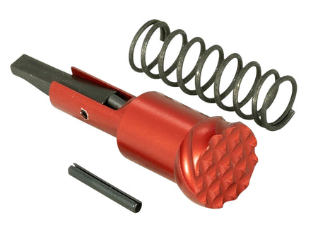 Timber Creek Outdoors Drop-In AR Forward Assist Red Anodized Aluminum with Spring and Roll Pin