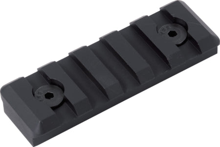 Timber Creek Outdoors M-LOK 5-Slot Picatinny Rail Accessory Section Black Aircraft Grade Aluminum