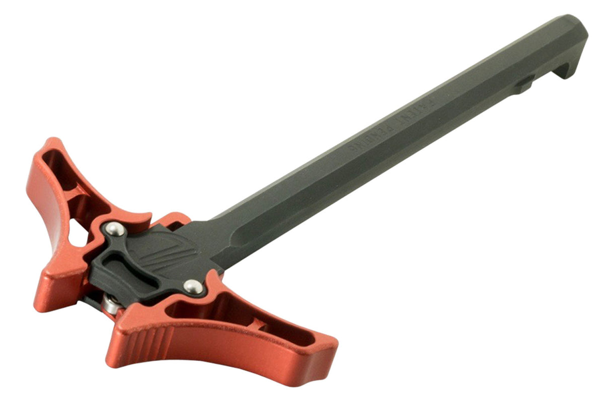 Timber Creek Outdoors Enforcer Ambi Charging Handle AR-Platform Red Anodized Finish