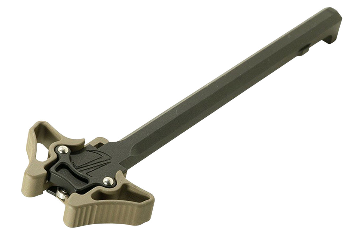 Timber Creek Outdoors Enforcer Mini Ambi Charging Handle AR FDE Cerakote Finish Aluminum
