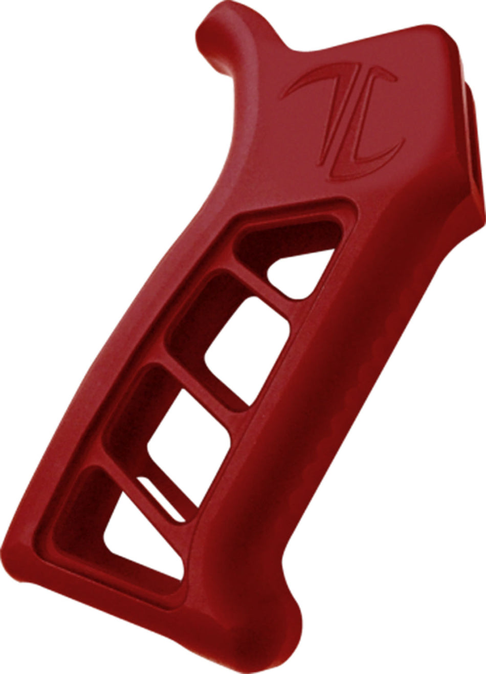 Timber Creek EARPGR Red Anodized Clear Cerakote Aluminum Enforcer AR Pistol Grip