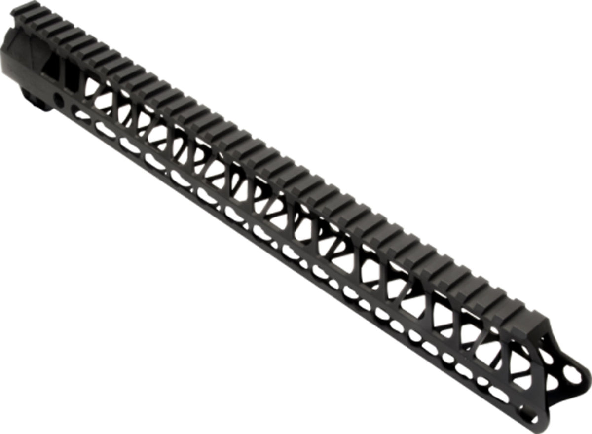 Timber Creek Enforcer Handguard for AR-15, 15" Picatinny/M-LOK, Black Anodized Aluminum