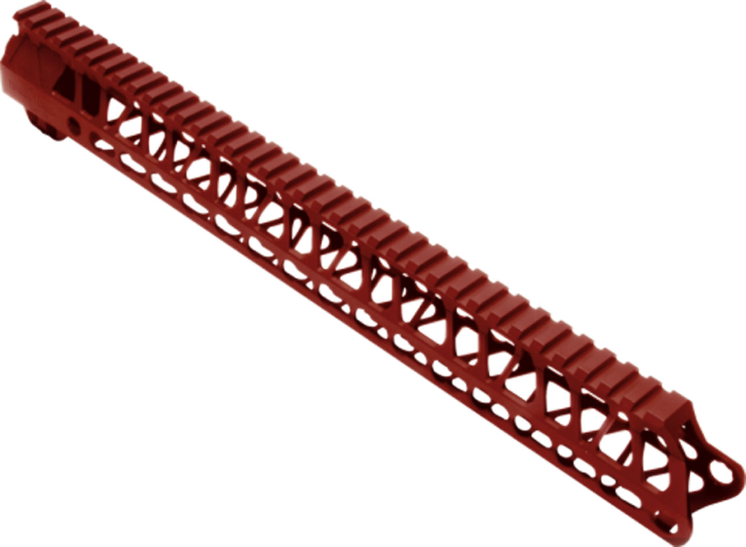 Timber Creek Outdoors AR-15 15" Enforcer M-LOK Handguard Red Anodized Billet Aluminum