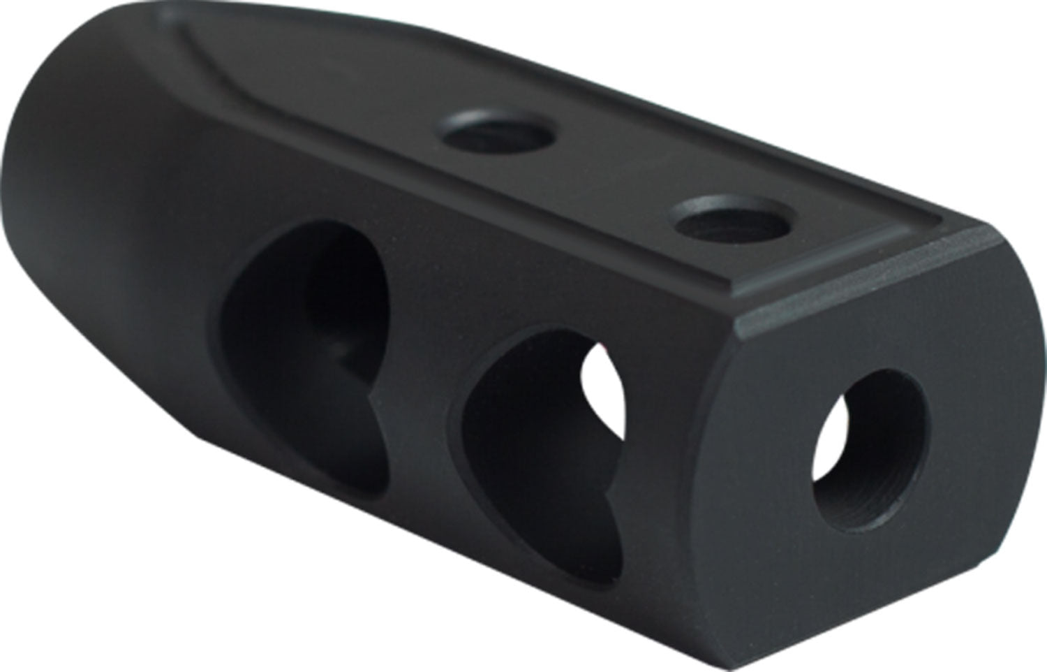 Timber Creek Outdoors 223 Heart Breaker Muzzle Brake AR Platform Black Cerakote 1/2-28 tpi