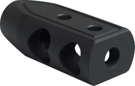 Timber Creek Outdoors 6.5 Grendel Heart Breaker Muzzle Brake AR Platform Black Cerakote 5/8-24 tpi