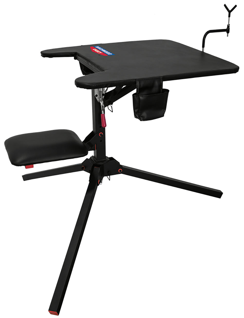 Birchwood Casey MSB300 Padded Swivel Action Bench Black Steel 29"x29"