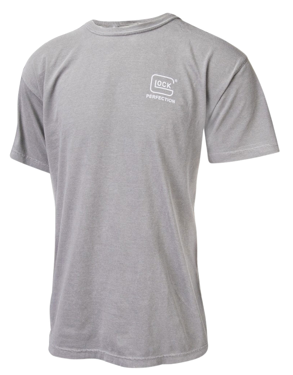 Glock AA75143 Gray Cotton Short Sleeve Perfection T-Shirt Small