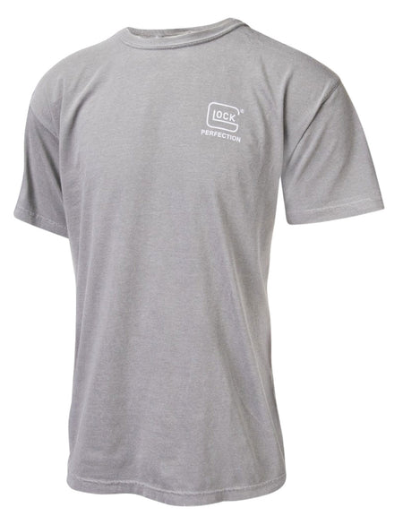 Glock AA75143 Gray Cotton Short Sleeve Perfection T-Shirt Small