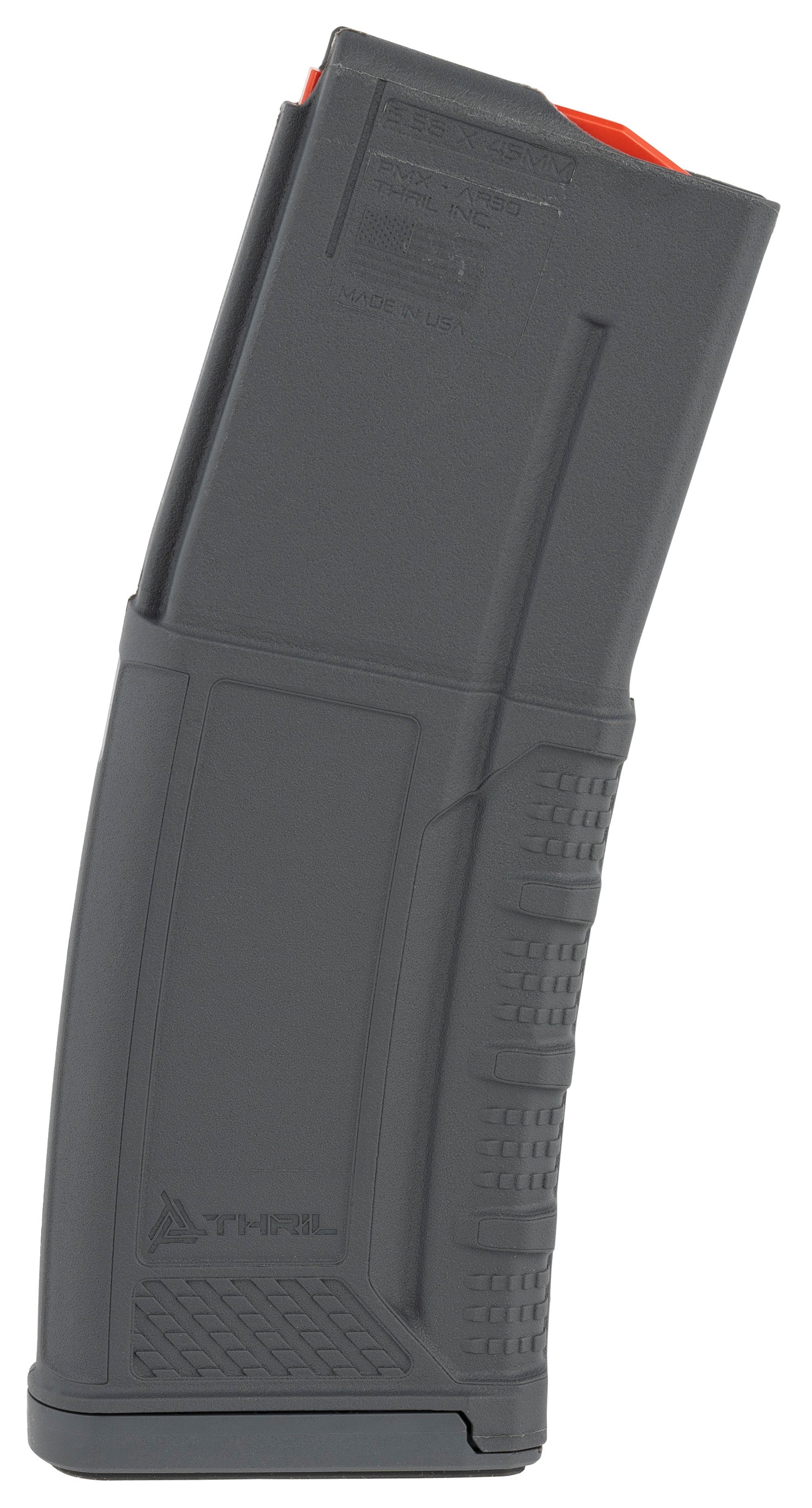 Thril PMX AR-15 M4 .223/5.56 30rd Gray Polymer Magazine