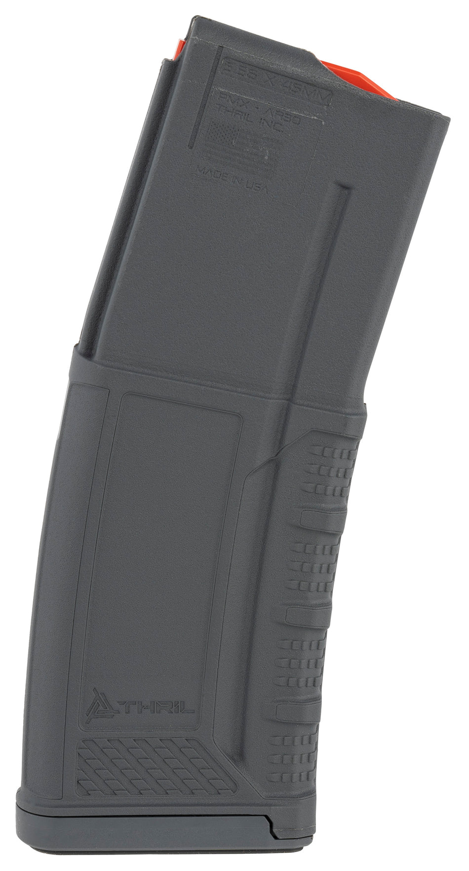 Thril PMX AR-15 M4 .223/5.56 30rd Gray Polymer Magazine