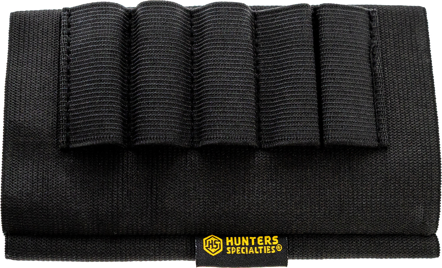 Hunters Specialties 00685 Shotgun Stock Elastic Shell Carrier Black 5rd
