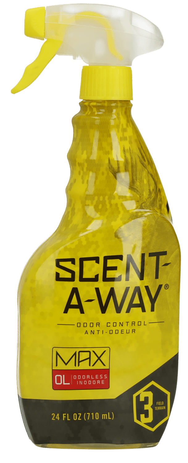 Scent-A-Way Max Odorless Hunting Scent Control Spray 24 oz Trigger