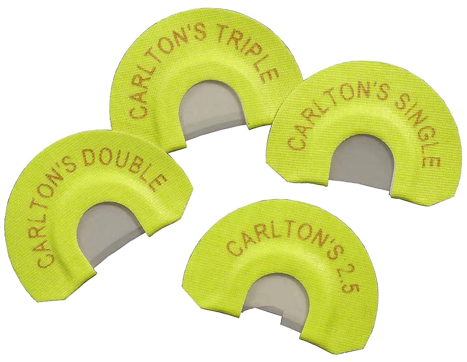 Wayne Carlton's 70314 Essential 4-Reed Elk Diaphragm Call Pack Yellow