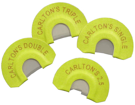 Wayne Carlton's 70314 Essential 4-Reed Elk Diaphragm Call Pack Yellow