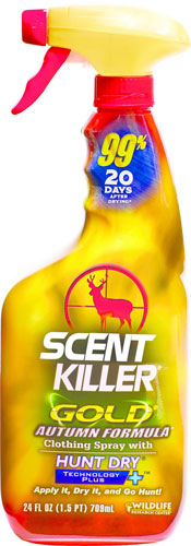 WRC Scent Elimination Gold Autumn 24oz Spray 4-Pack