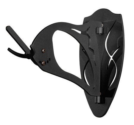 Skullhooker Big Hooker Wall Trophy Hanger for Large and XL European Game Black Steel