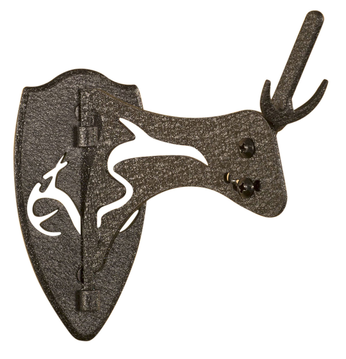 Skullhooker Realtree Little Hooker Wall Trophy Hanger Small to Mid-Size Game Black Steel