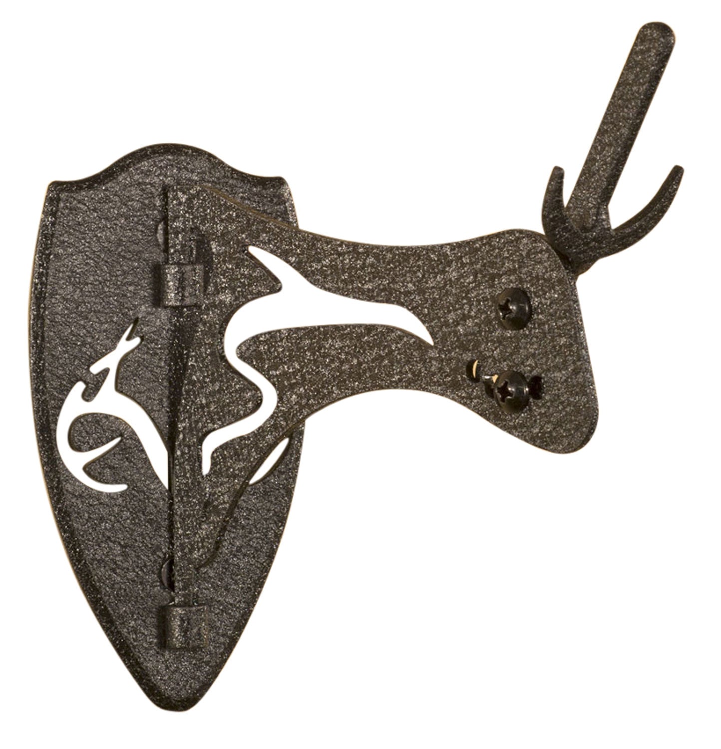 Skullhooker Realtree Little Hooker Wall Trophy Hanger Small to Mid-Size Game Black Steel