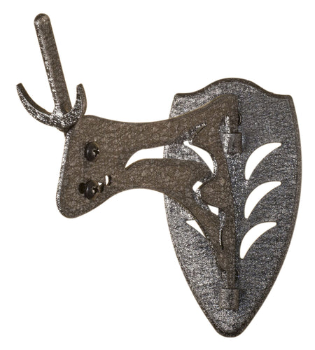 Skullhooker Little Hooker Wall Trophy Mount for Small and Mid-Size Game Black Steel