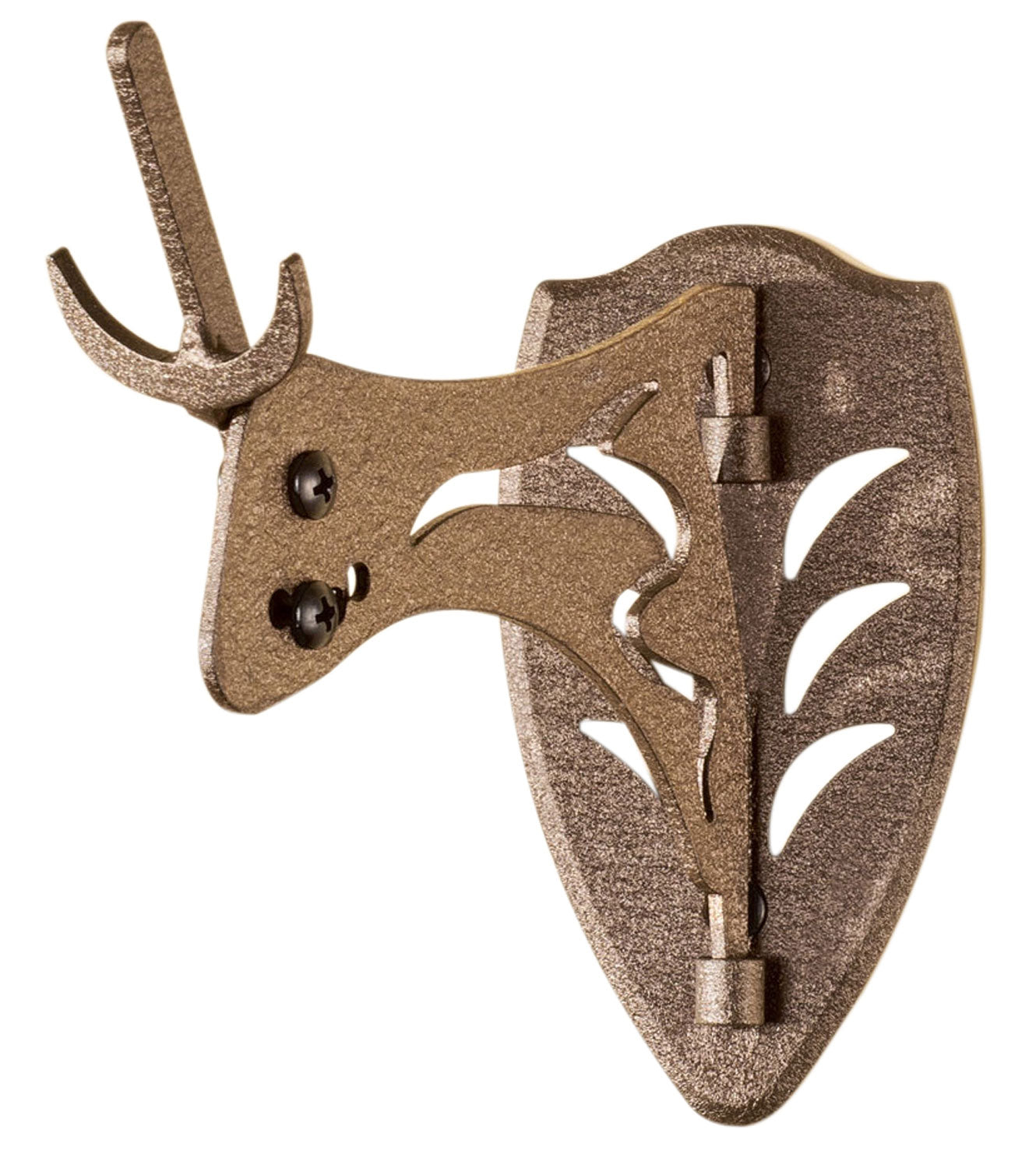 Skullhooker Little Hooker Wall Trophy Mount for Small and Mid-Size Game Brown Steel