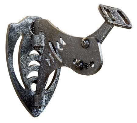 Skullhooker Bone Bracket Wall Trophy Mount for Small and Mid-Size Game Black Steel