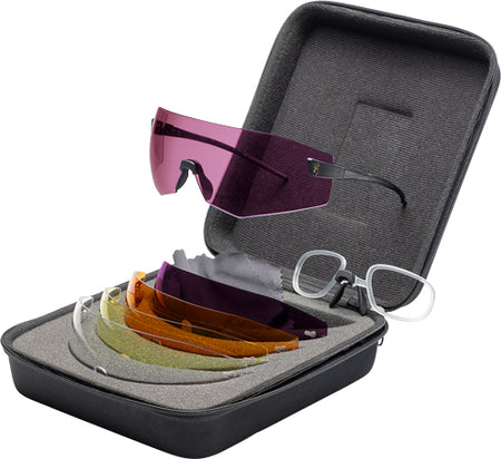 Browning Comp Series Protective Shooting Glasses with 5 Lenses and Storage Case