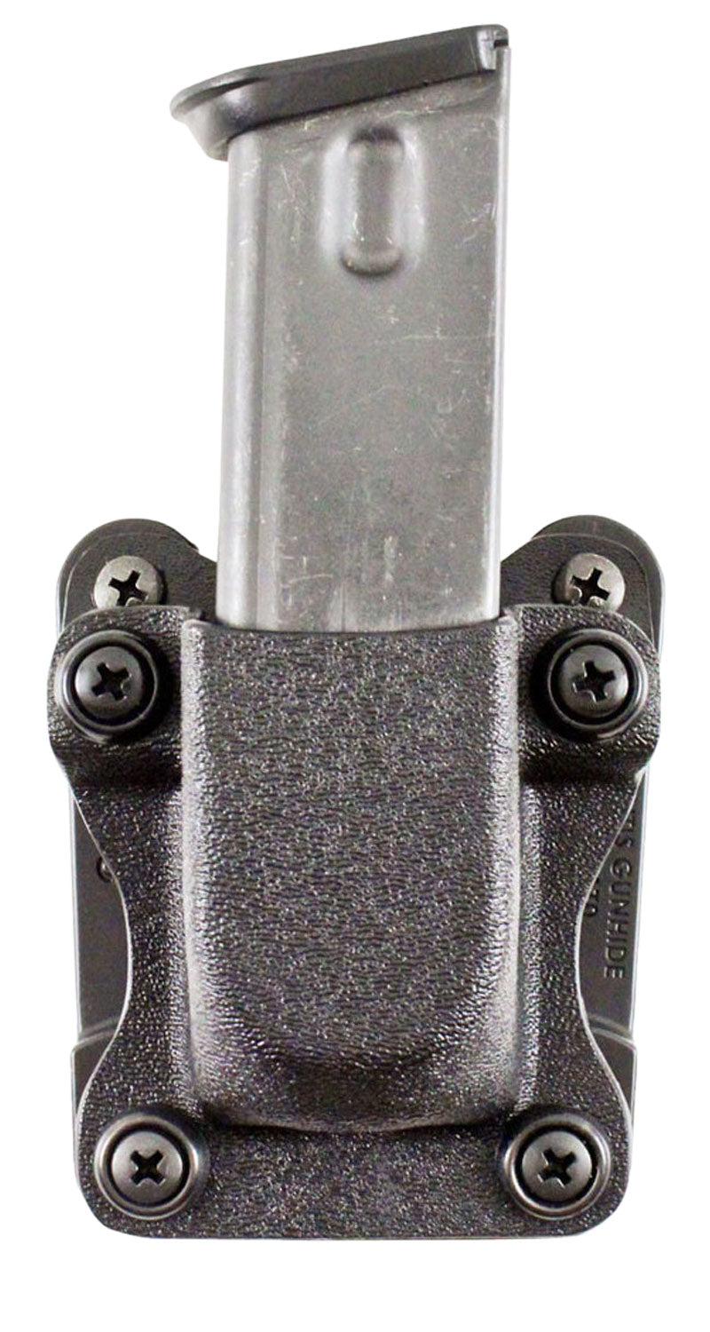 DeSantis Gunhide A86KJKKZ0 Quantico Single Magazine Pouch Black Kydex 1.5" Belt OWB Ambidextrous Sig P365