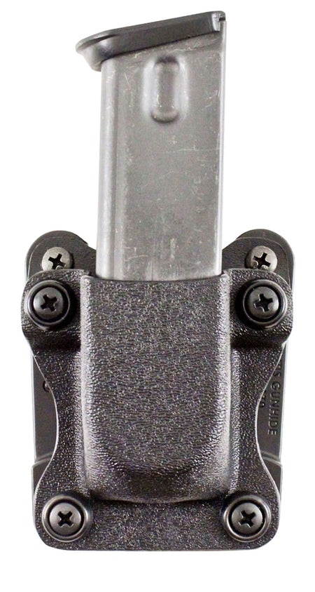 DeSantis Gunhide A86KJKKZ0 Quantico Single Magazine Pouch Black Kydex 1.5" Belt OWB Ambidextrous Sig P365