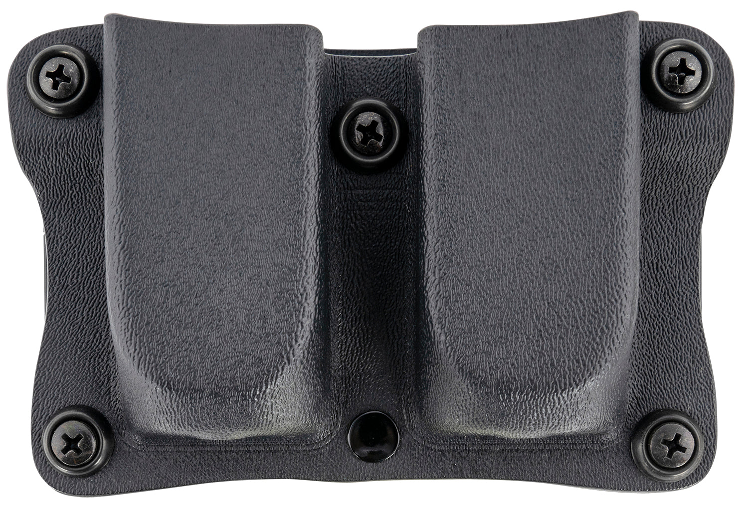 DeSantis Gunhide A87KJJJZ0 Quantico Double Magazine Pouch Black Kydex 1.5" Belt OWB Ambi Glock 17 19