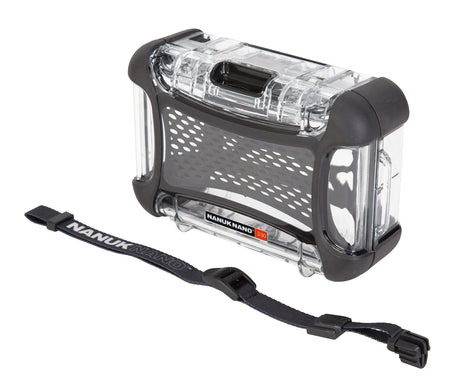 Nanuk 330 Nano Clear Hard Case with PowerClaw Latching System and Strap